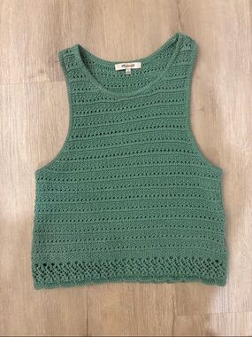 Madewell Kellen Crocheted Sweater Tank